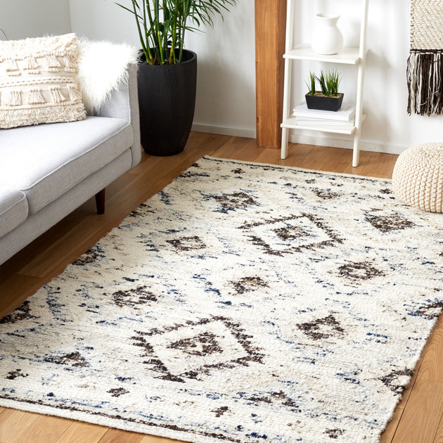 Safavieh Manhattan MAN354 Area Rug Ivory/Charcoal 2