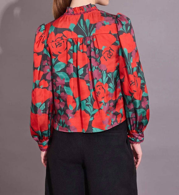 Alden Adair Oliver Blouse Multi Small 3