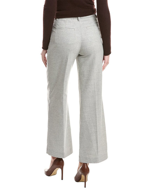 Peserico Pleated Belted Pant Grey EU 42 3