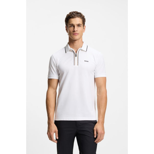 Boss Polo Shirt White XXXLarge 4