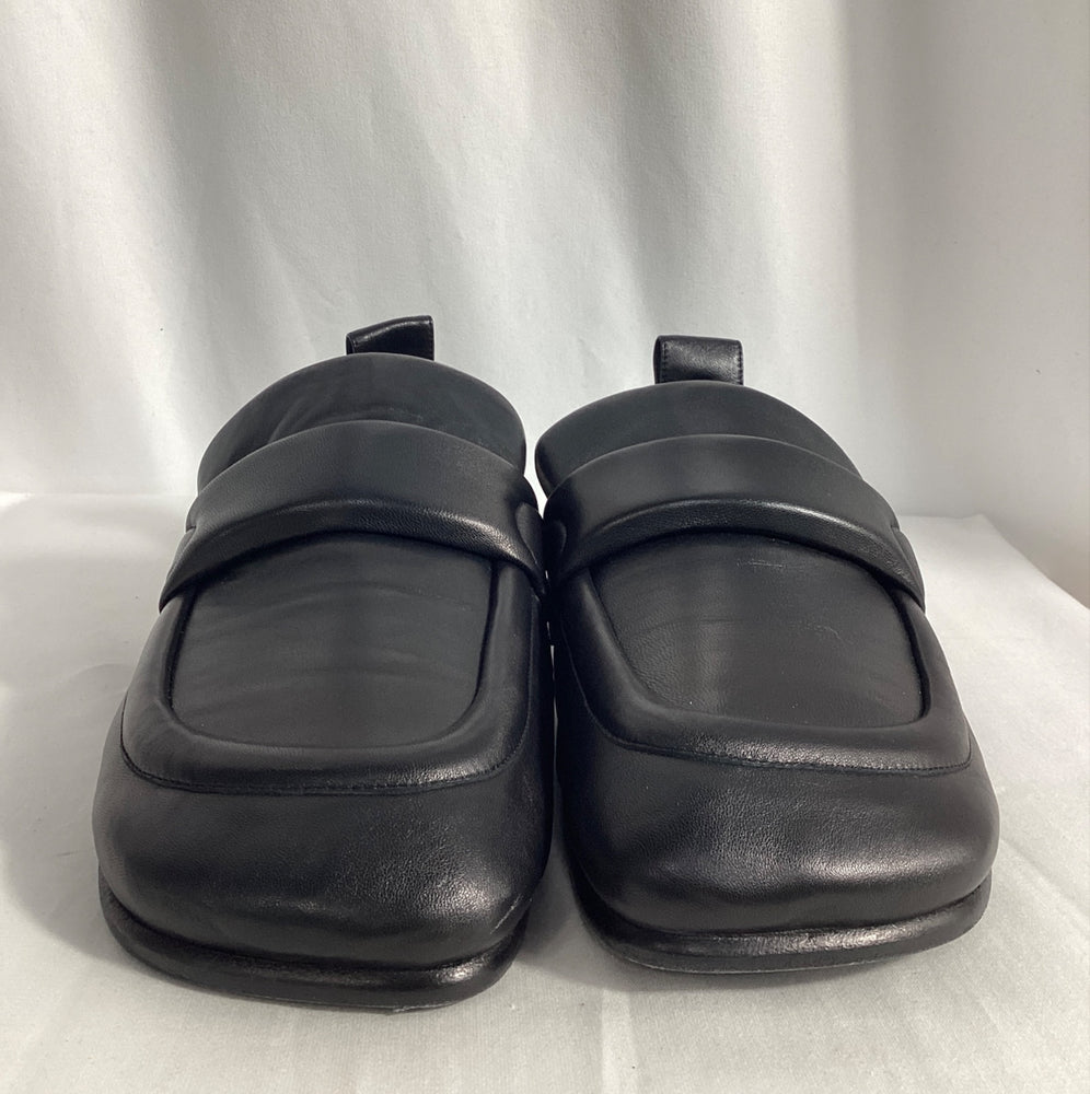 Dries Van Noten Padded Loafers In Black Leather | ShopSimon