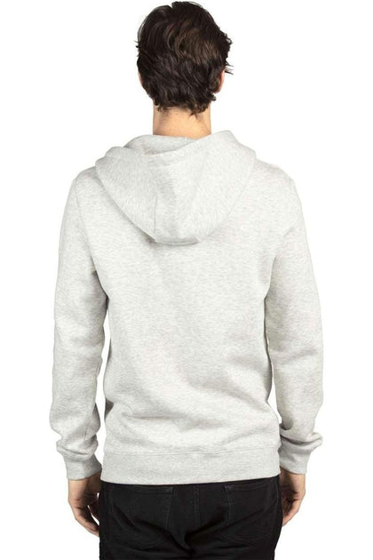 Threadfast Apparel Fleece Full-Zip Hooded Sweatshirt Grey XXXLarge 4