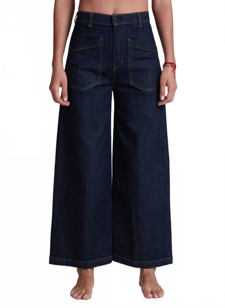 ASKK NY Virginia Wide-Leg Jeans Blue 26 2