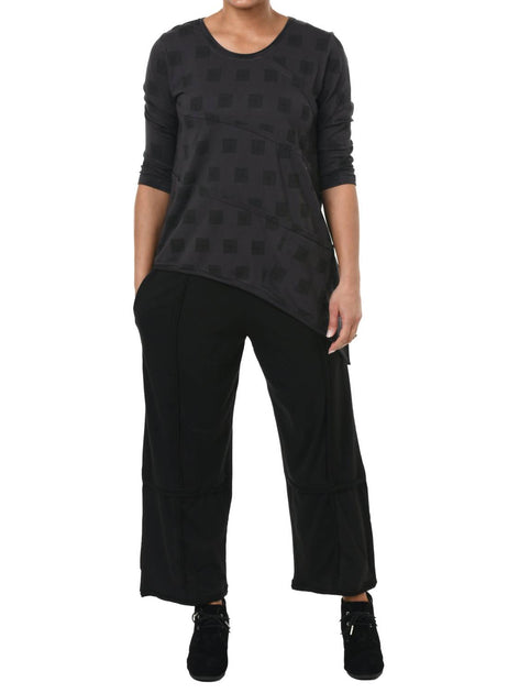 Tulip Clothing Madelyn Top Black Small 3