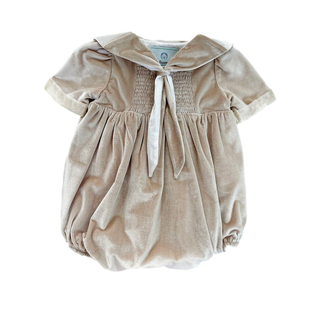 Petite Maison Kids Helenus Romper Beige 9-12 Months 2