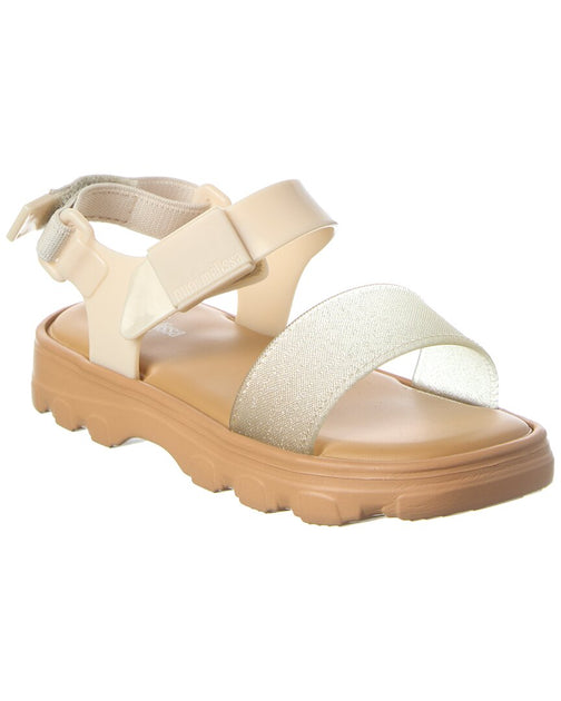 Mini Melissa Kick Off Baby Sandal White US 12 2