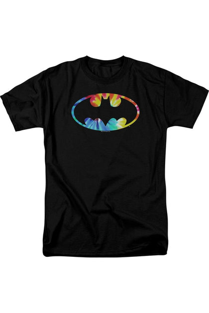 Gildan Batman Tie Dye Logo T-Shirt Black 5XLarge 2