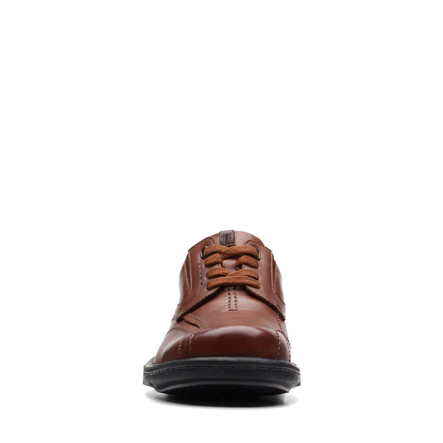 Clarks Gessler Lace Shoe Brown 8.5 4