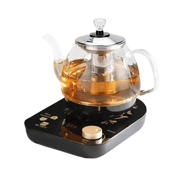 ERUULE Professional Multifunctional Electric Glass Teapot 800ml 2
