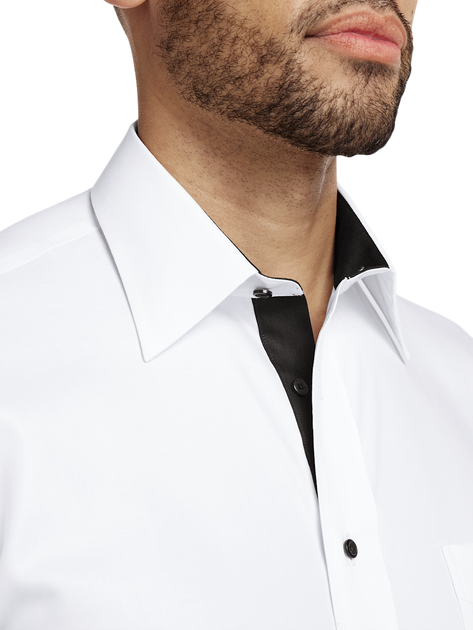 Paul Fredrick Slim Fit Dress Shirt White US 18 34/35 6