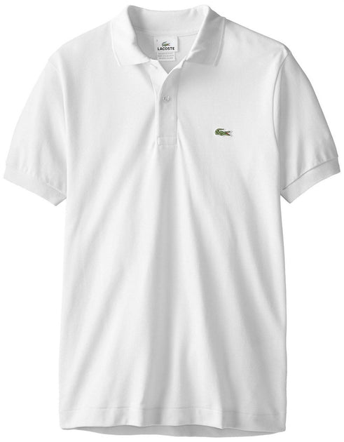 Lacoste Pique Original Fit Polo Shirt White Large 2