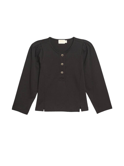 Nation LTD Janney Henley Top Black Large 3