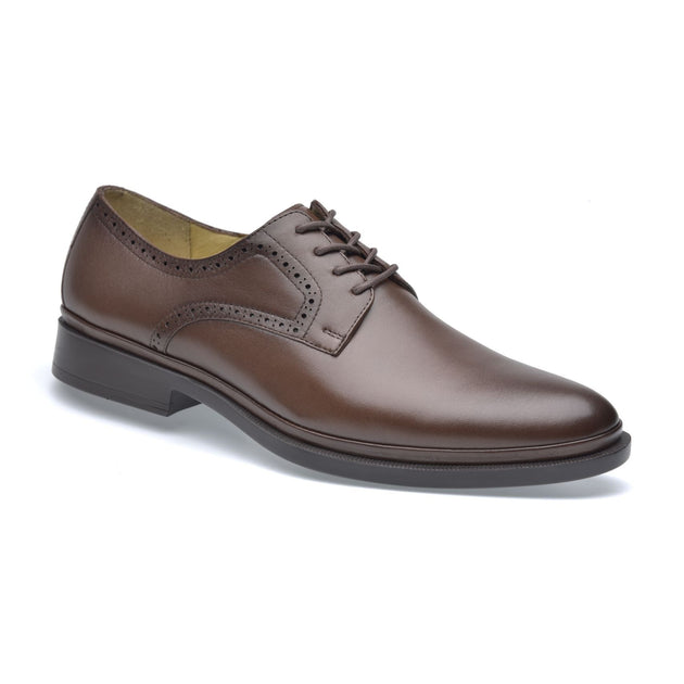 Pazstor Classic Lambskin Oxfords Brown US 12 2