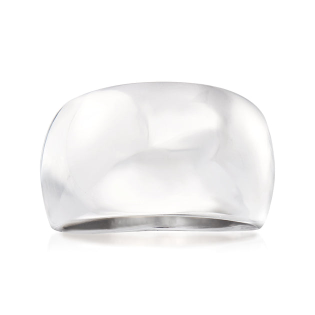 Ross-Simons Dome Ring Sterling Silver White US 5 2
