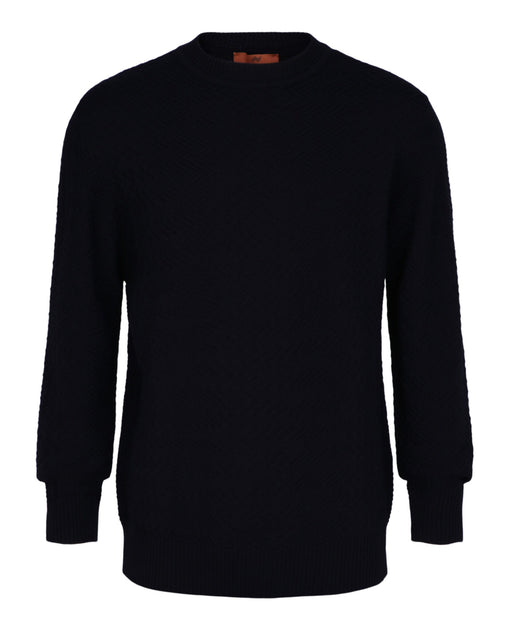 M Missoni Knit Crewneck Sweater Black Medium 5