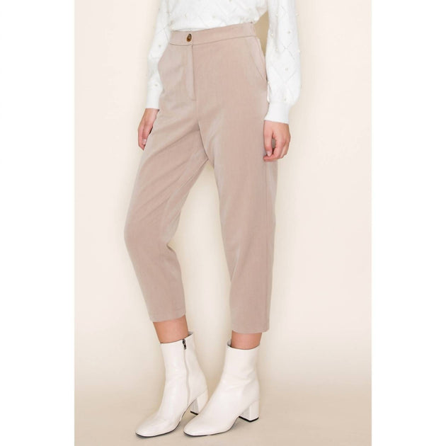 STACCATO Waist Band Button And Zipper Closer Pants Beige XLarge 3