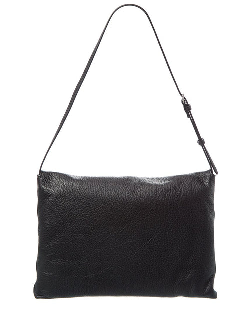 The Row Nan Park Leather Shoulder Bag | ShopSimon