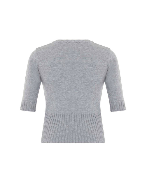 Theo the Label Nomia Crew Sweater Grey XS 4