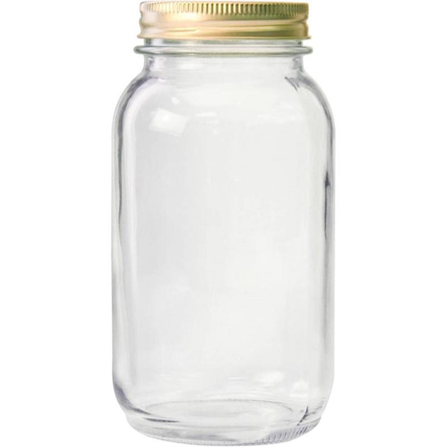 Anchor Hocking 6061686 Glass Canning Jar Clear 1 Quart 2