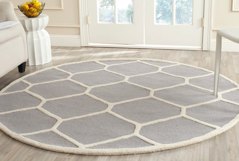 Safavieh CAM144 Area Rug Silver/Ivory 3