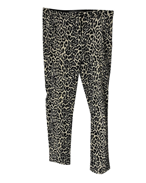 The Kooples Leopard Print Trouser Suit Set Grey EU 36 3