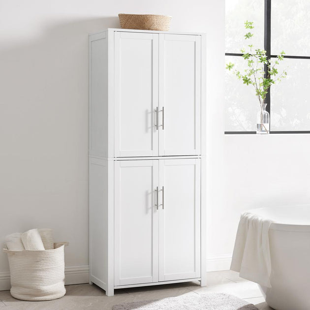 Crosley Furniture Savannah Garde-manger Blanc 2