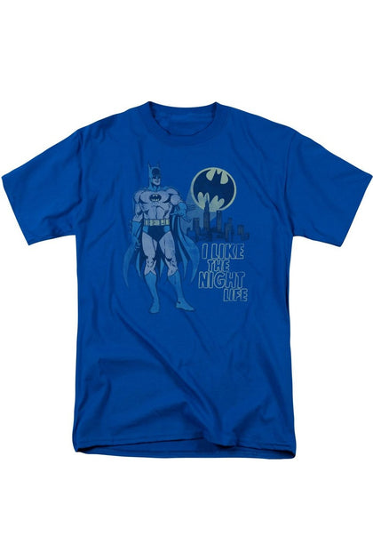 Gildan DC Comics Night Life T-Shirt Blue 5XL 2
