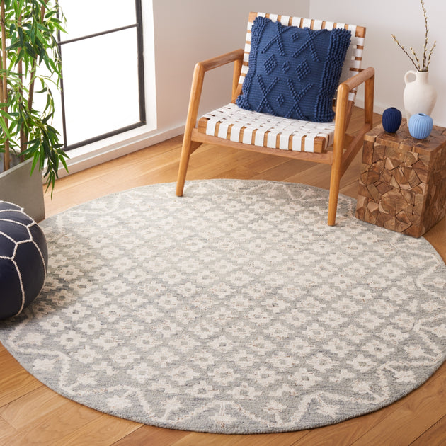 Safavieh MET357 Tapis Ivoire Bleu Clair 4