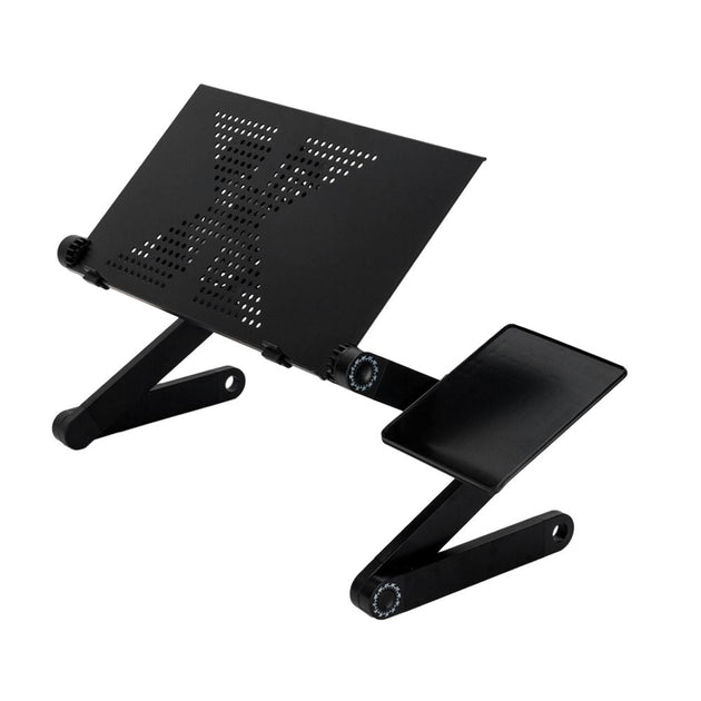 INOLESK Adjustable Mobile Desk Brown 3