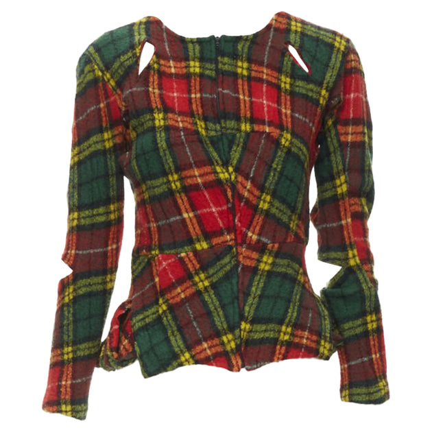 Junya Watanabe Cut Out Jacket Red EU 34 2