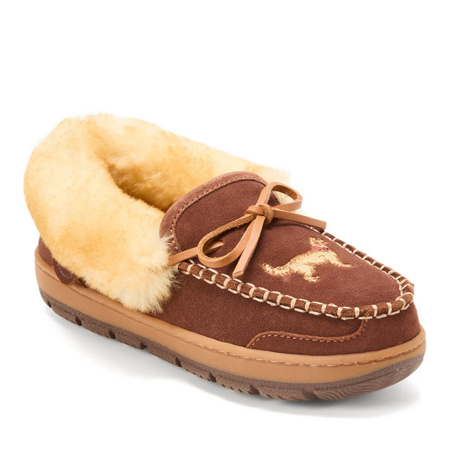 Fireside by Dearfoams Gladstone Shearling Moccasin Multi US 7 3