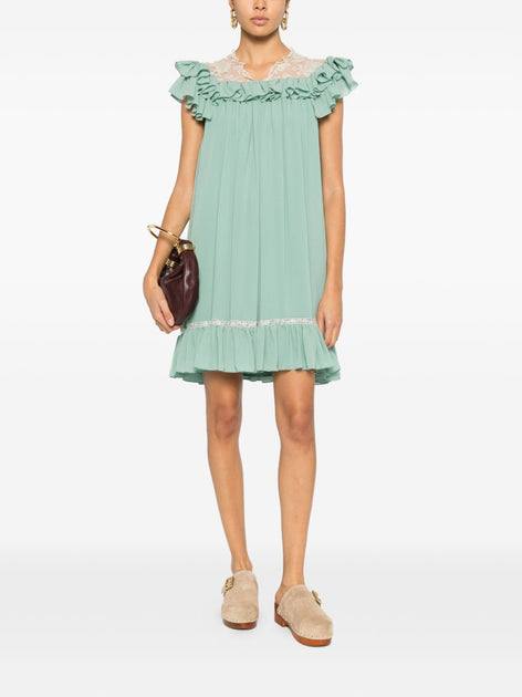 Chloé Chloè Dress Green EU 40 4