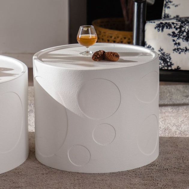 Streamdale Round Wooden Side Table 2