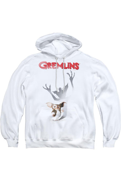 Gildan Gremlins Shadow Kapuzenpullover Weiß XXL 2