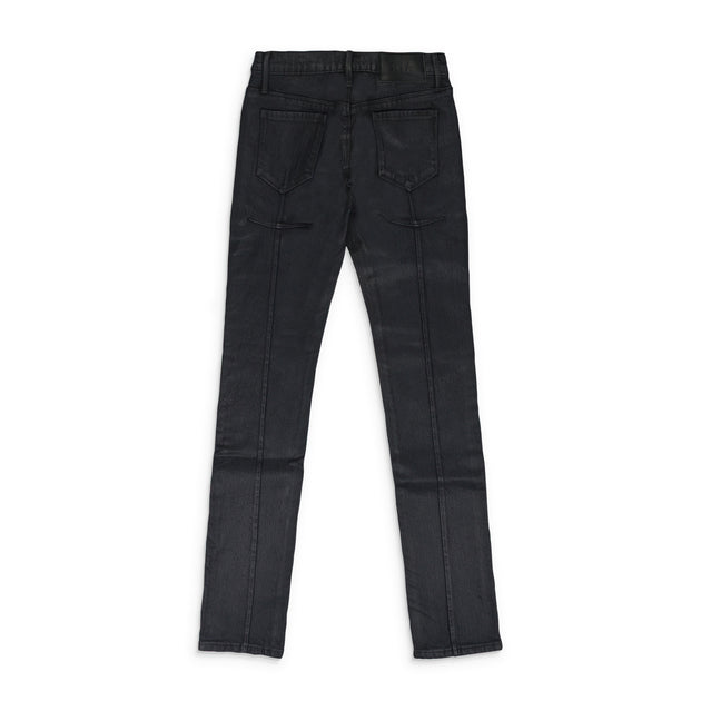 RtA Waxed Skinny Jeans Dark Blue 36 3