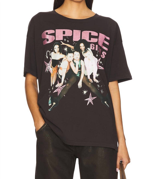 DAYDREAMER Spice Girls Doodle Merch Tee Black Medium 2