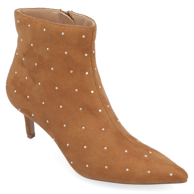 Journee Collection Rossia Bootie Beige US 7 2