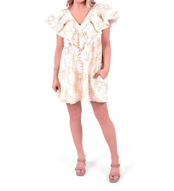Emily McCarthy Kensington Dress Beige Medium 2