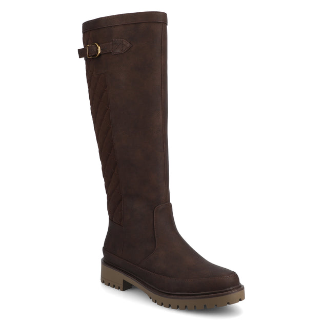 Journee Collection Zemmie Knee High Boot Black US 8 2
