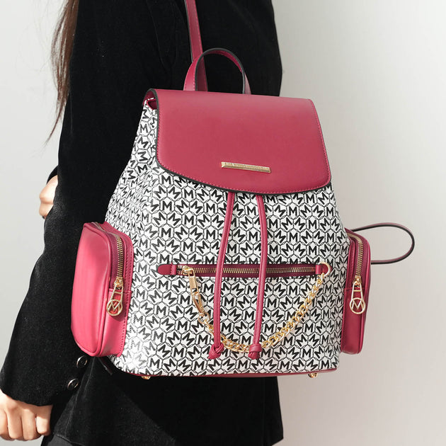 MKF Issah Backpack White Large 3