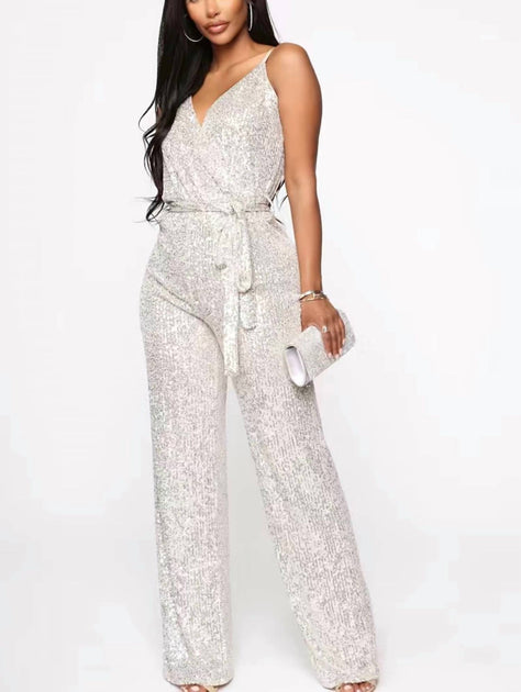 SIX/FIFTY Nova Jumpsuit Beige Medium 2