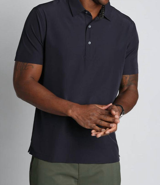 JACHS NEW YORK Gravityless Performance Polo Blue Small 7