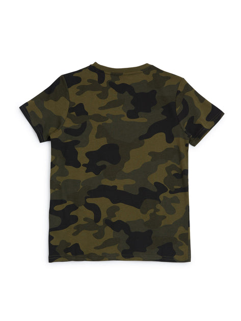 Guess Factory Hugo Logo Tee Green US 16 3