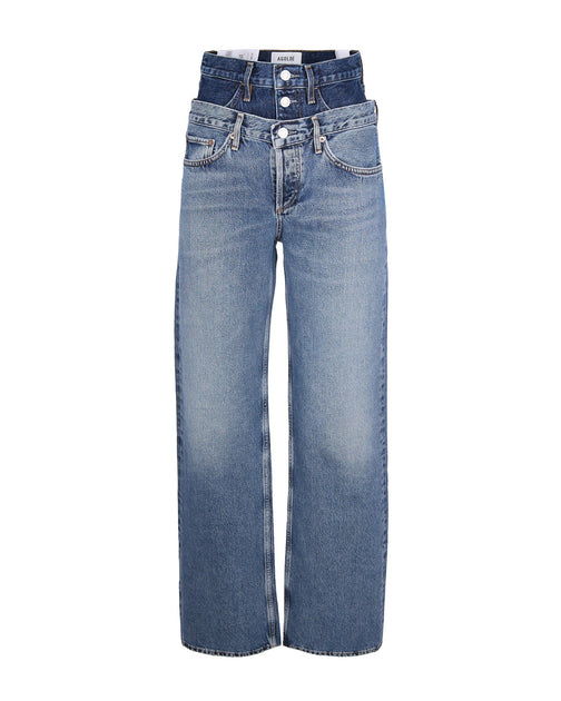AGOLDE Elson Pendulum Portrait Jeans Blue 24 2