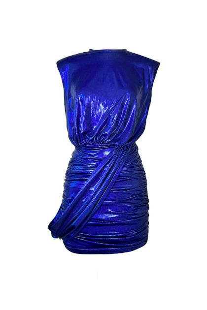 Gigiis Nisha Fall Dress Blue Small 2