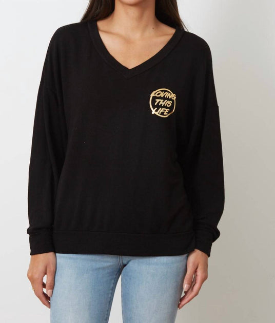 good hYOUman Sweatshirt Robi Noir Small 2