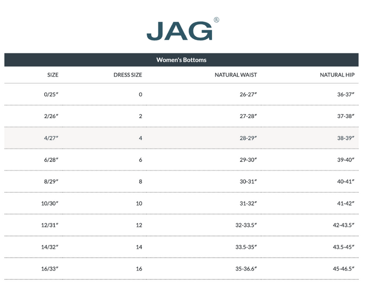 JAG Alex Boyfriend Short Bleu US 22W 4
