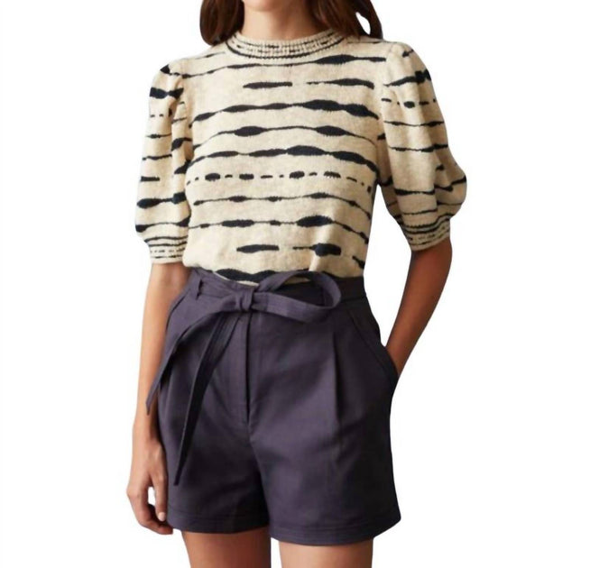 Marie Oliver Eryn Short Blue US 0 2