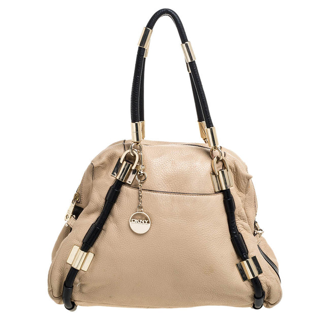 DKNY Satchel Beige/Black 2