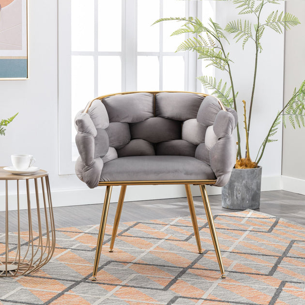 AGAHOME Single Sofa Chair Gray 5